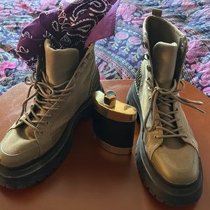 Asos Canvas Hiking Boot